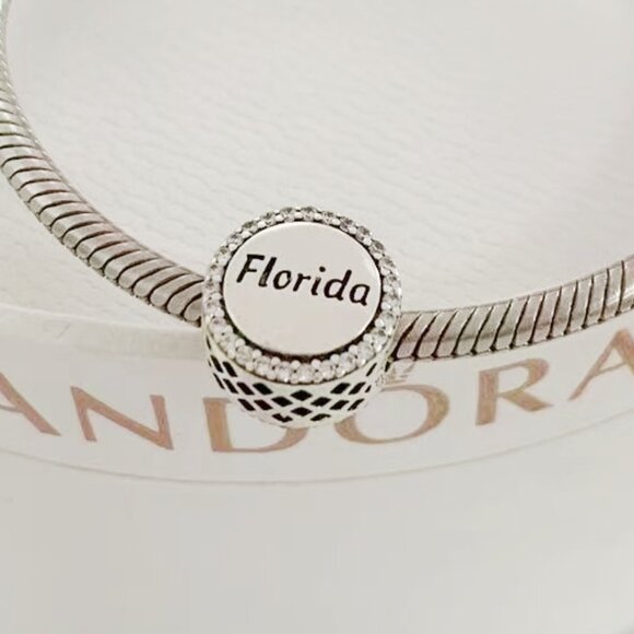 Pandora Long Island Exclusive Charm S925 Sterling Silver Jewelry - Picture 3 of 3